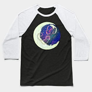 Moon Kitties Baseball T-Shirt